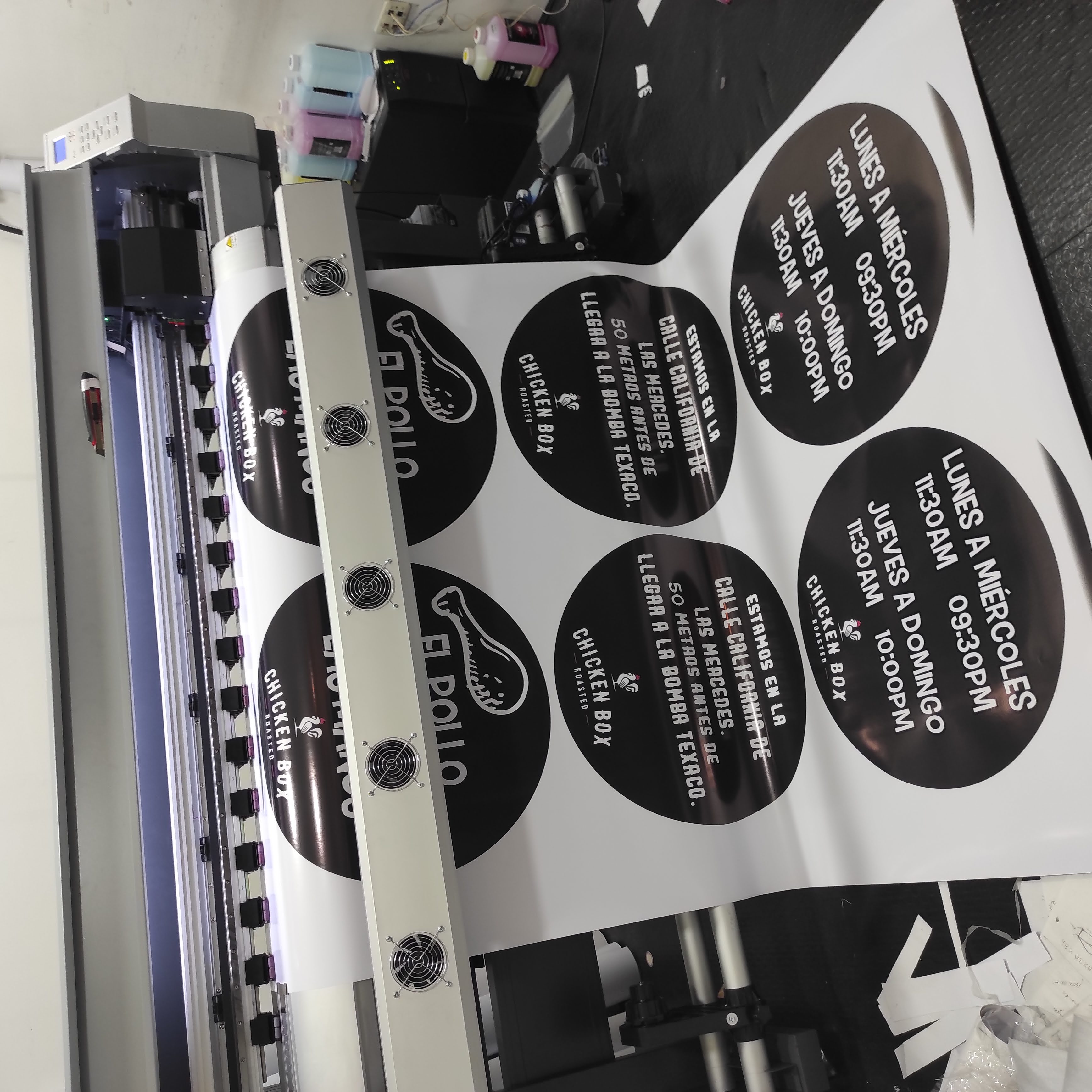 Aplicaciones variadas en vinil